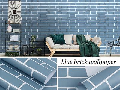 Easy Peel off Brick Design Self Adhesive Wall Sticker